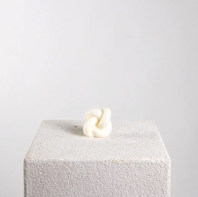 Knot Sculptural Soy Wax Candle