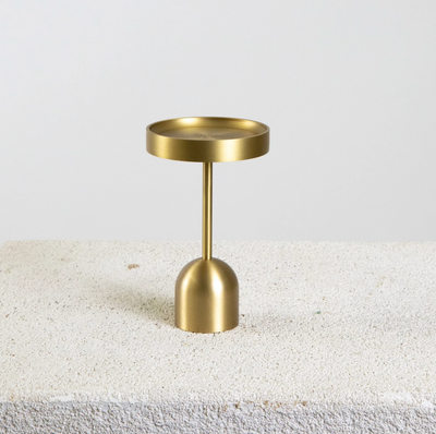 Large Brass Candle Holder